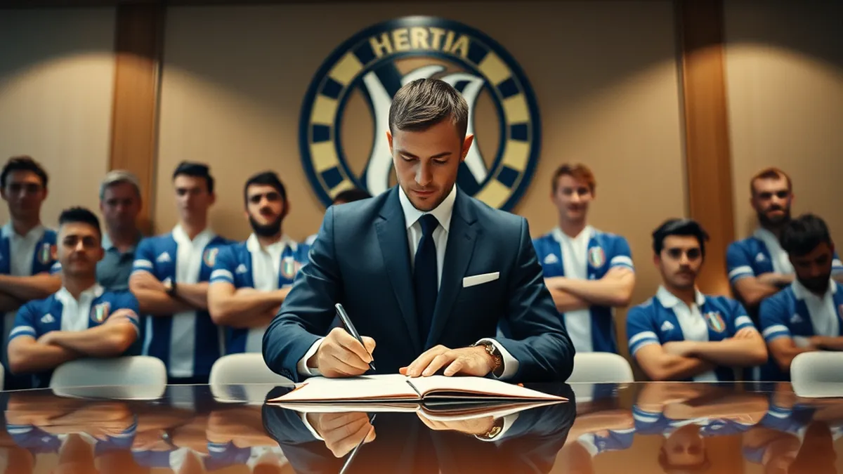 Hertha BSC verfolgt Juve-Talent David Puczka